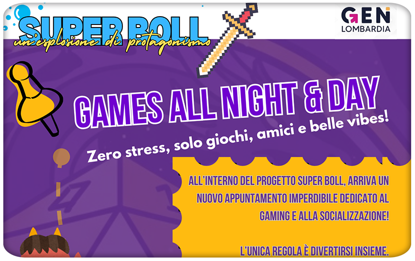 SUPER BOLL: Games All Night & Day!